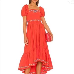 Amazing Caroline Constas red Hayden dress!! Brand new Size M, NWT!